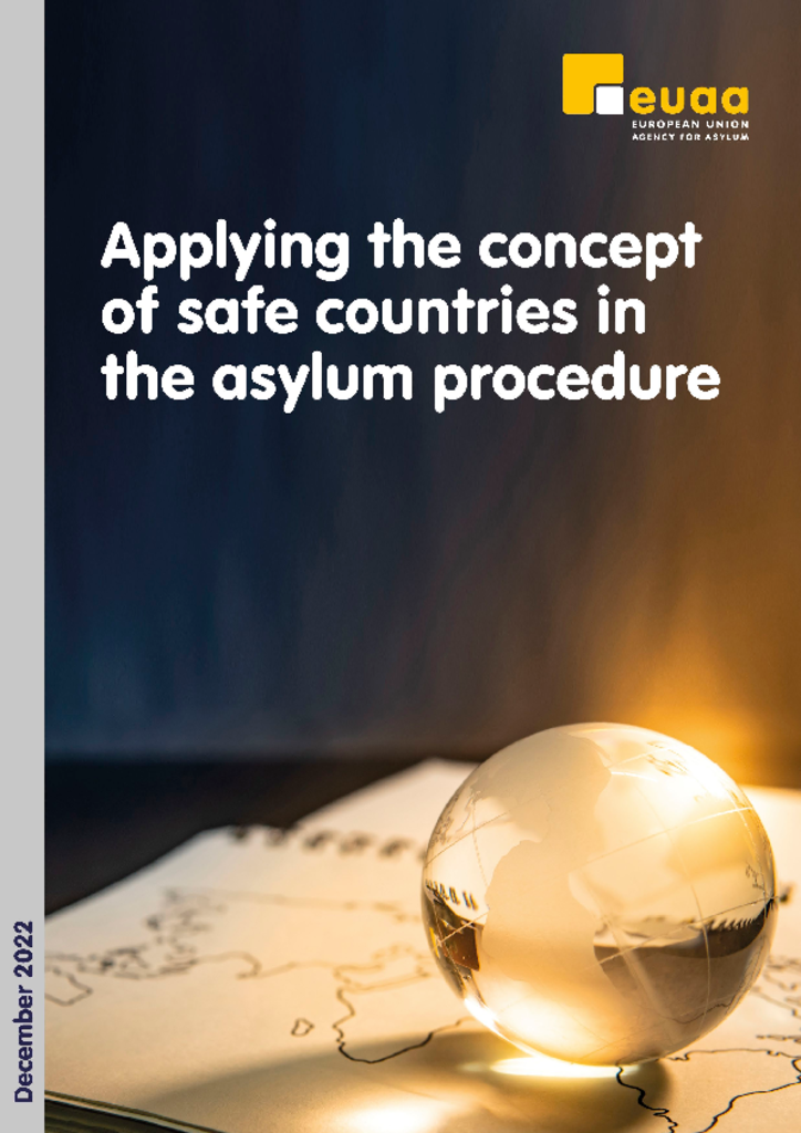 Cover - Applying the Concept of Safe Countries in the Asylum Procedure