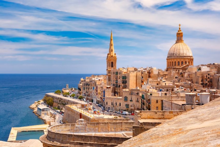 Valletta city view