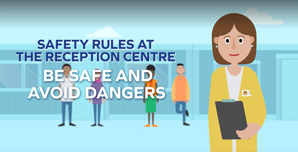 Animation on safety rules for children