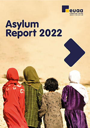 cover of the EUAA Asylum Report for the ebook
