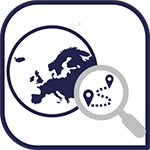 icon for eu external borders and migration routes