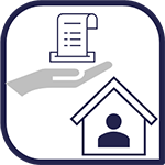 icon for administrative processes in reception