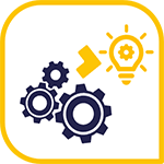 Icon for sustainable working methods