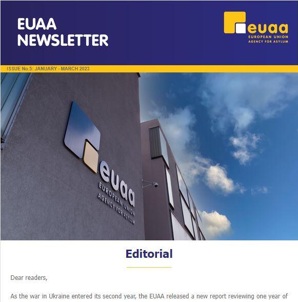 EUAA Newsletter - Issue n. 01/2023