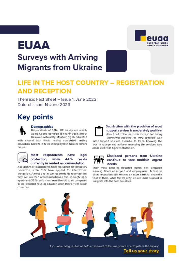Surveys of Arriving Migrants from Ukraine