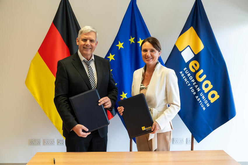 EUAA to Germany Operation Plan signed