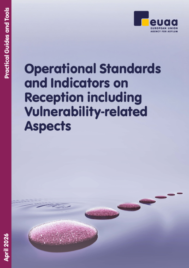 Cover of the Operational Standards and Indicators on Reception including Vulnerability-related Aspects
