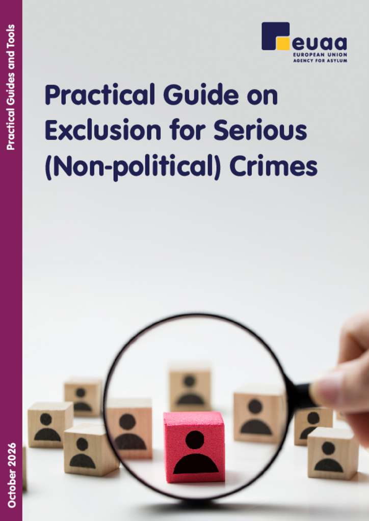 Cover of the Practical Guide on Exclusion for Serious (Non-political) Crimes