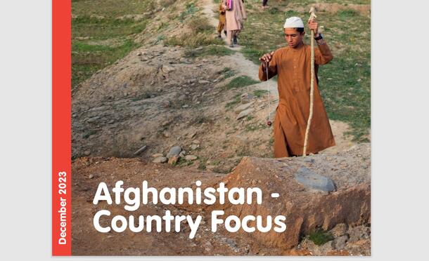 Afghanistan Country Focus cover