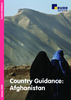 Cover of Country guidance Afghanistan