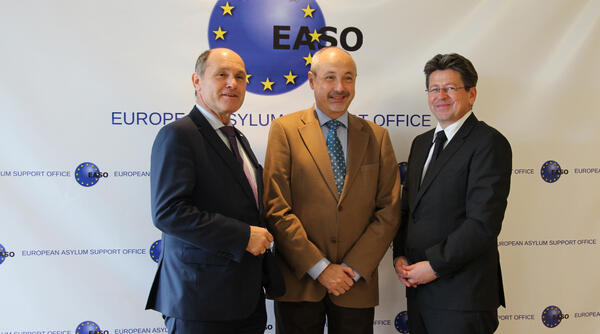 Image for Wolfgang Sobotka, Austrian Federal Minister of Interior, visited EASO Headquarters in Malta, Valletta