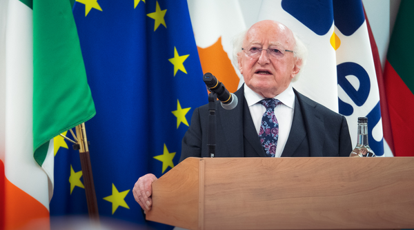 His Excellency Michael D. Higgins, A Uachtaráin (President) of Ireland 