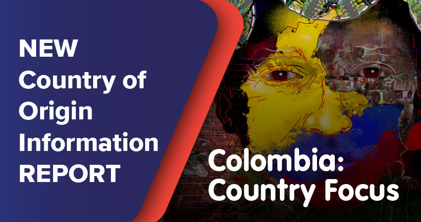 COI publication on Colombia - cover