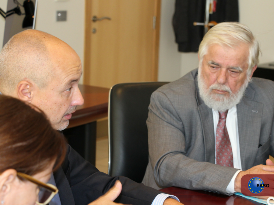 Image for Georges Dassis, European Economic and Social Committee President, visited EASO Headquarters in Malta, Valletta
