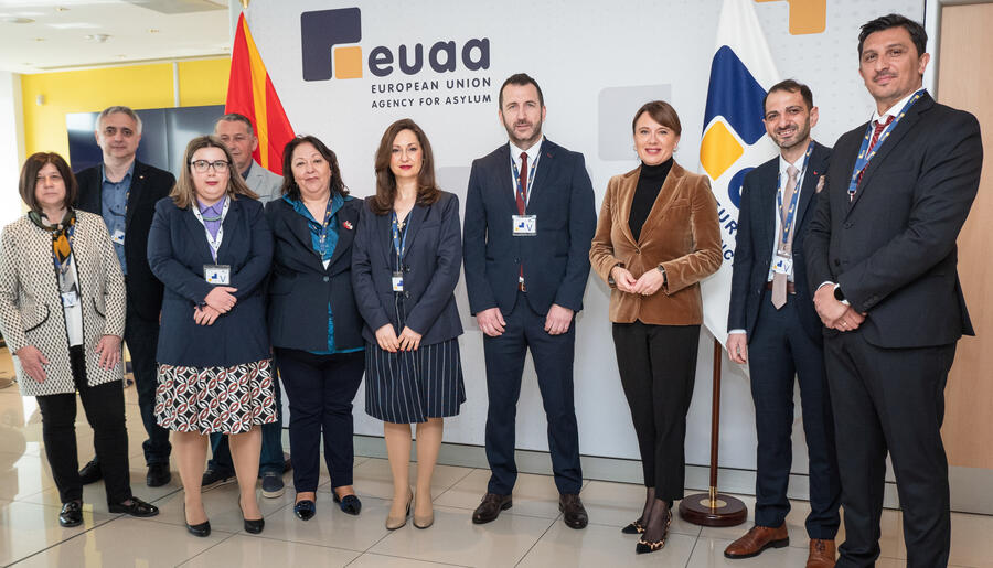 EUAA and North Macedonian senior officials meet to define strategic objectives for continued support